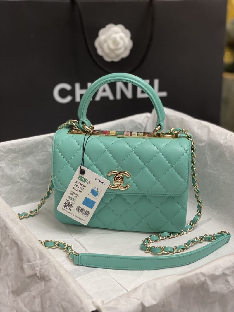 Ch**el top handle bags